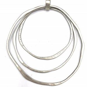 Silpada Concentric Hammered Circles Pendant S2210